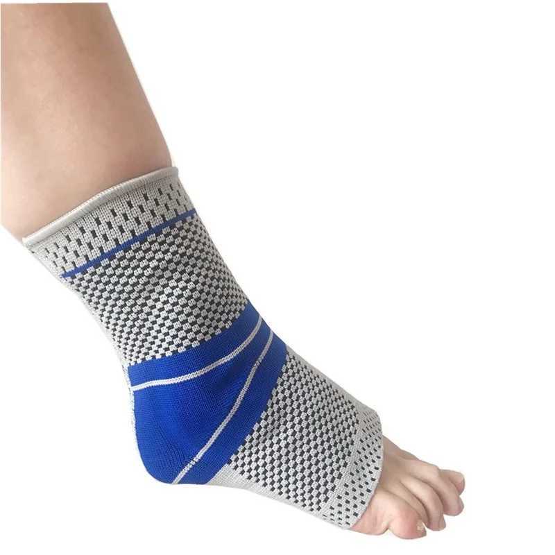 1PCS Ankle Brace Compression Support Sleeve Guard with Stabilizing Gel Pads for Ankle Achilles Tendonitis Plantar Fasciitis Pain Y240913