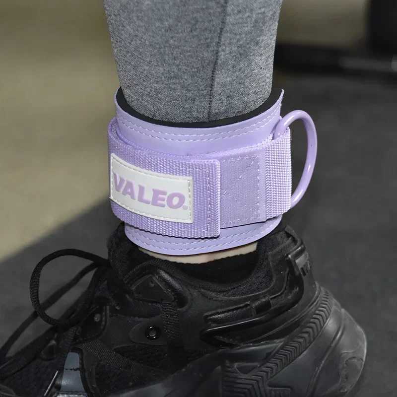 1Pcs Leather Fitness Ankle Straps Adjustable D-Ring Foot Support Cuffs Gym Leg Strength Workouts Pulley Buckle Sports Feet Guard Y240913