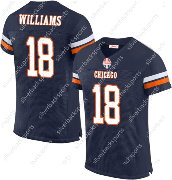 2024 Shxinet DIY Jerseys 18 Williams Rome Odunze DJ Moore Jaquan Brisker Darnell Wright Cole Kmet Devin Hester Walter Payton Montez Sweat Keenan Allen