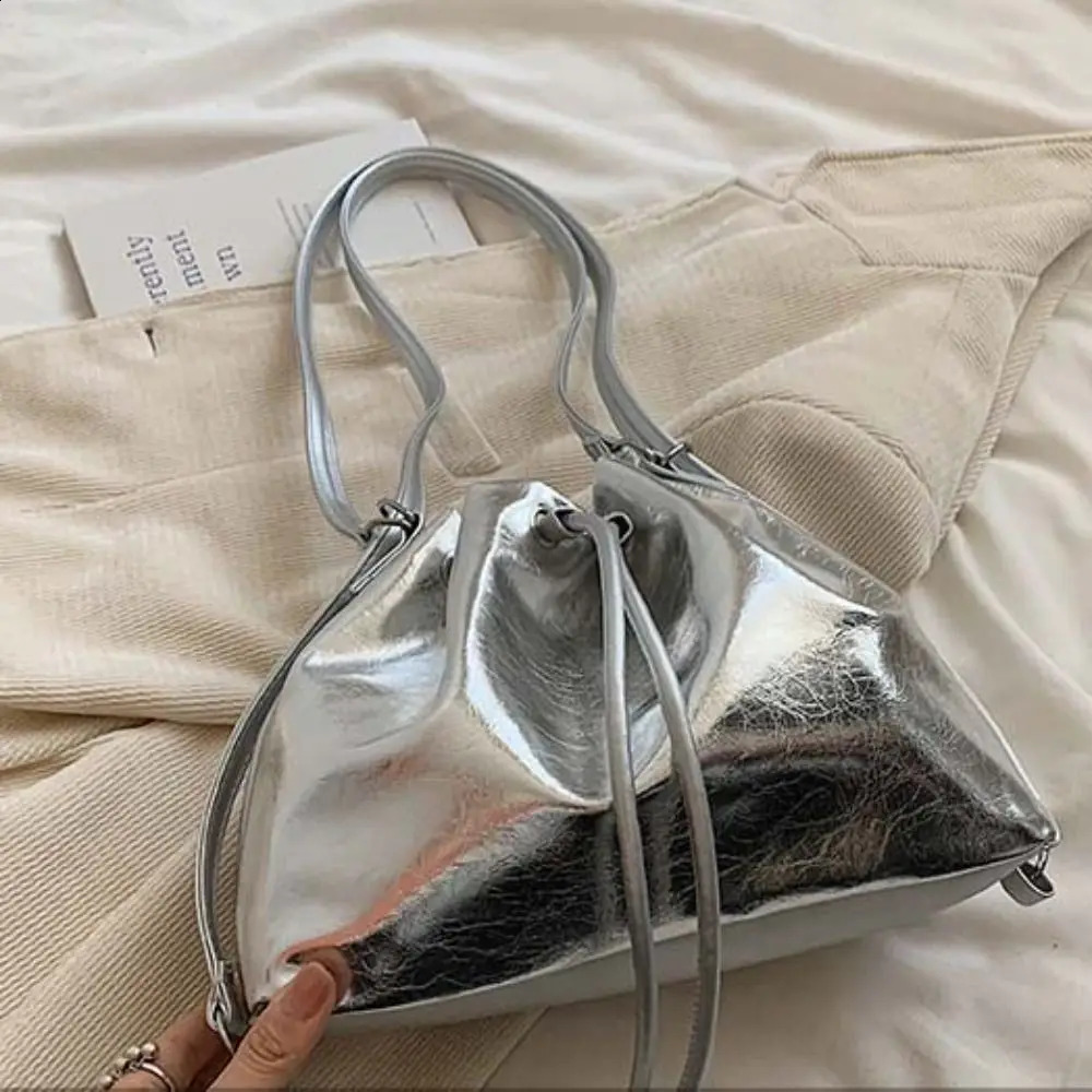 Creative PU Backpack Large Capacity Brown Solid Color Shoulder Bag Handbag Small Pack Retro Backpack 240912