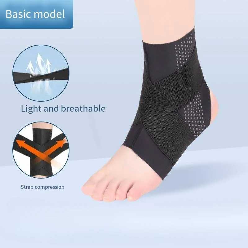 Ultra-thin Sports Fitness Straps Compression Ankle Guard Double-layer Support To Stabilise Ankle Protection To Prevent Strains Y240913