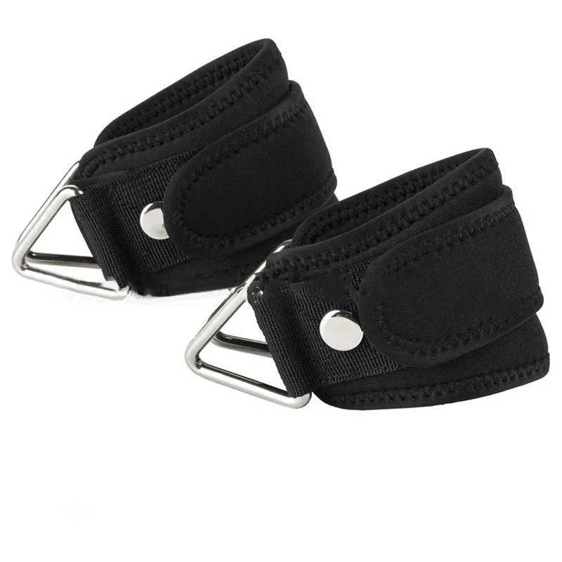 Workout Guard Buckle Ankle Pulley Machines For Gym Leg Cuffs Sport D-ring With Feet Sports Straps Adjustable Fitness Cable Y240913