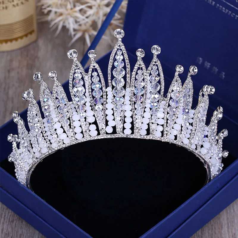 Itacazzo Bridal Headwear Crown Classic Tiaras Suitable for Womens Wedding Birthday Party Accessories (Can be Quickly Sent)X240913