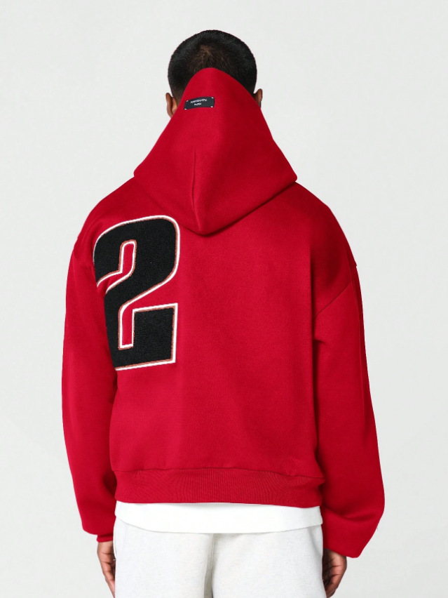 Men's Hoodies Number Star print Hoodie Oversized and Casual Sweatshirts for Fall/Winter