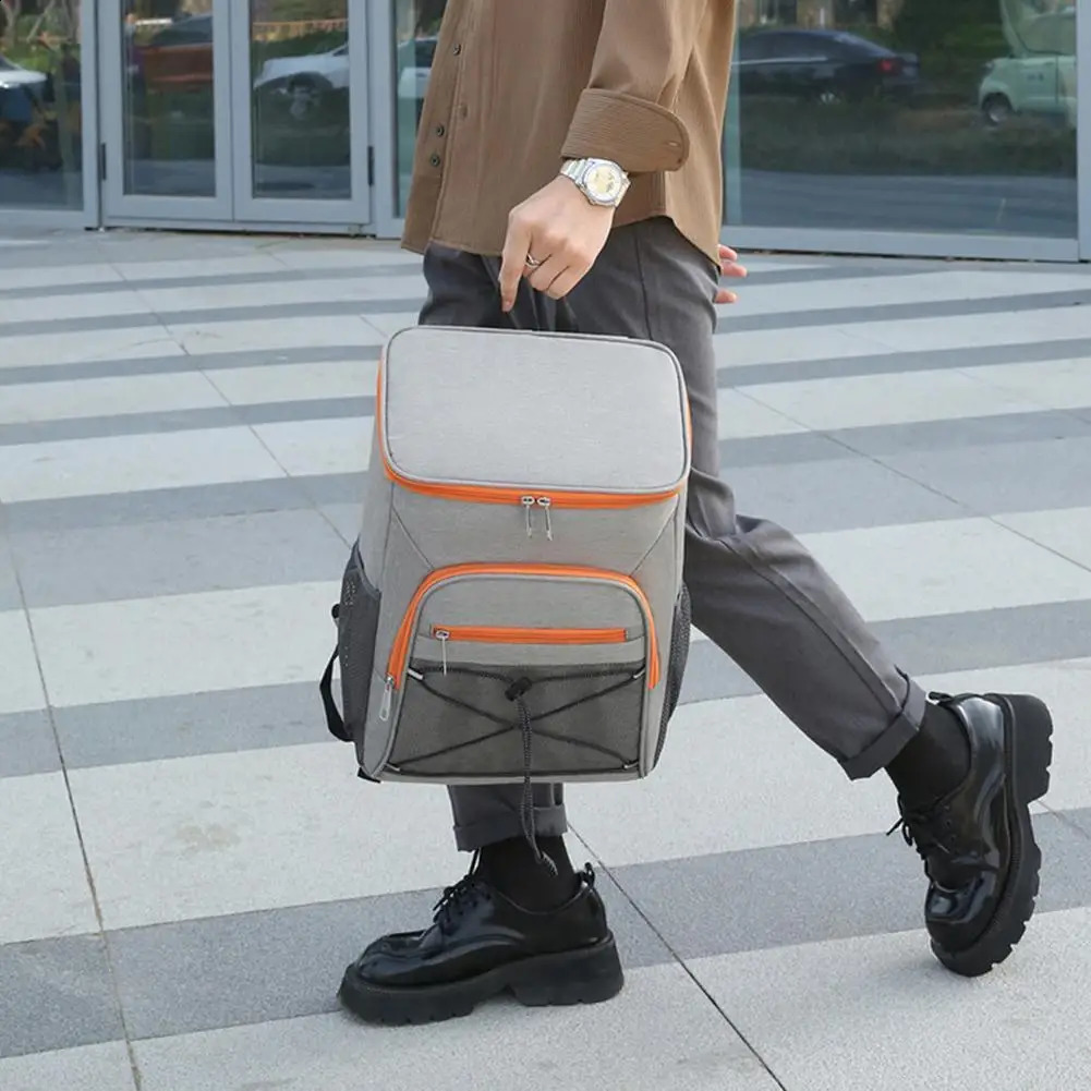 25L backpack waterproof thick cooler bag large insulation picnic 240910