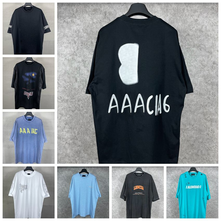 5A Mens Plus t shirt paris 2024 tee shirts Europe France Luxury designers letter 3D printing polos Mens Tshirt Women Cotton Short Sleeve Tee shorts hoodie tops