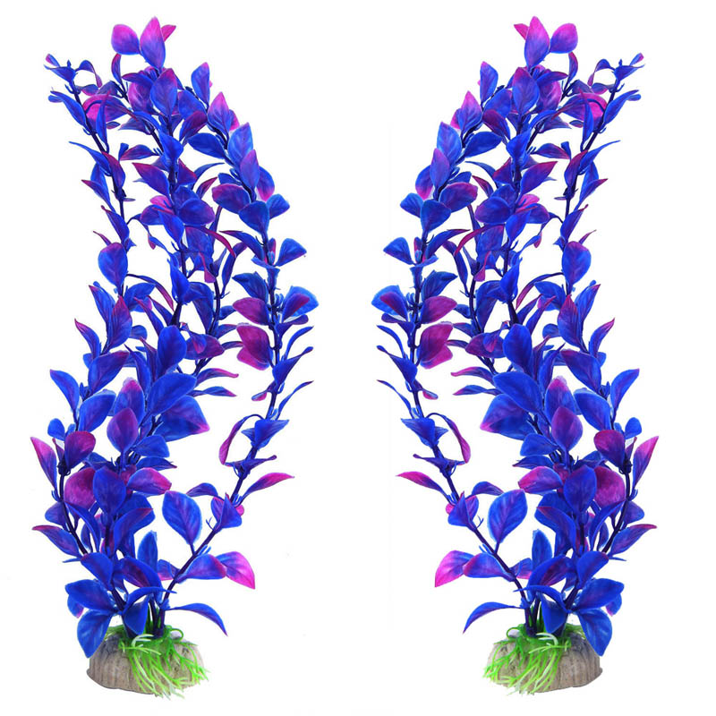 Plastic Simulation Water Grass Aquarium Green Water Grass Fish Tank Ornament Decoration Artificial Green Plant Decorative