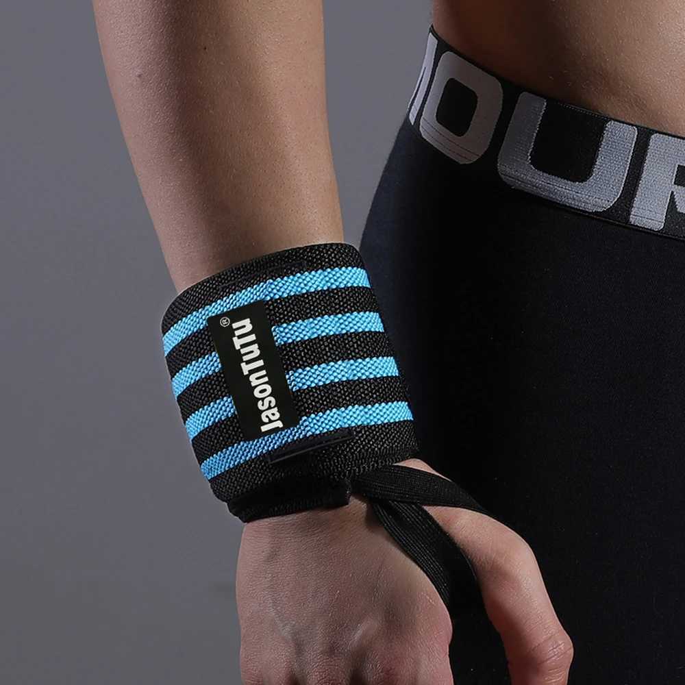 Wrist Support jasontutu Wristband Gym Training Wrist Support Brace Straps Wraps Crossfit Powerlifting Wrist Support Weight Lifting z240913