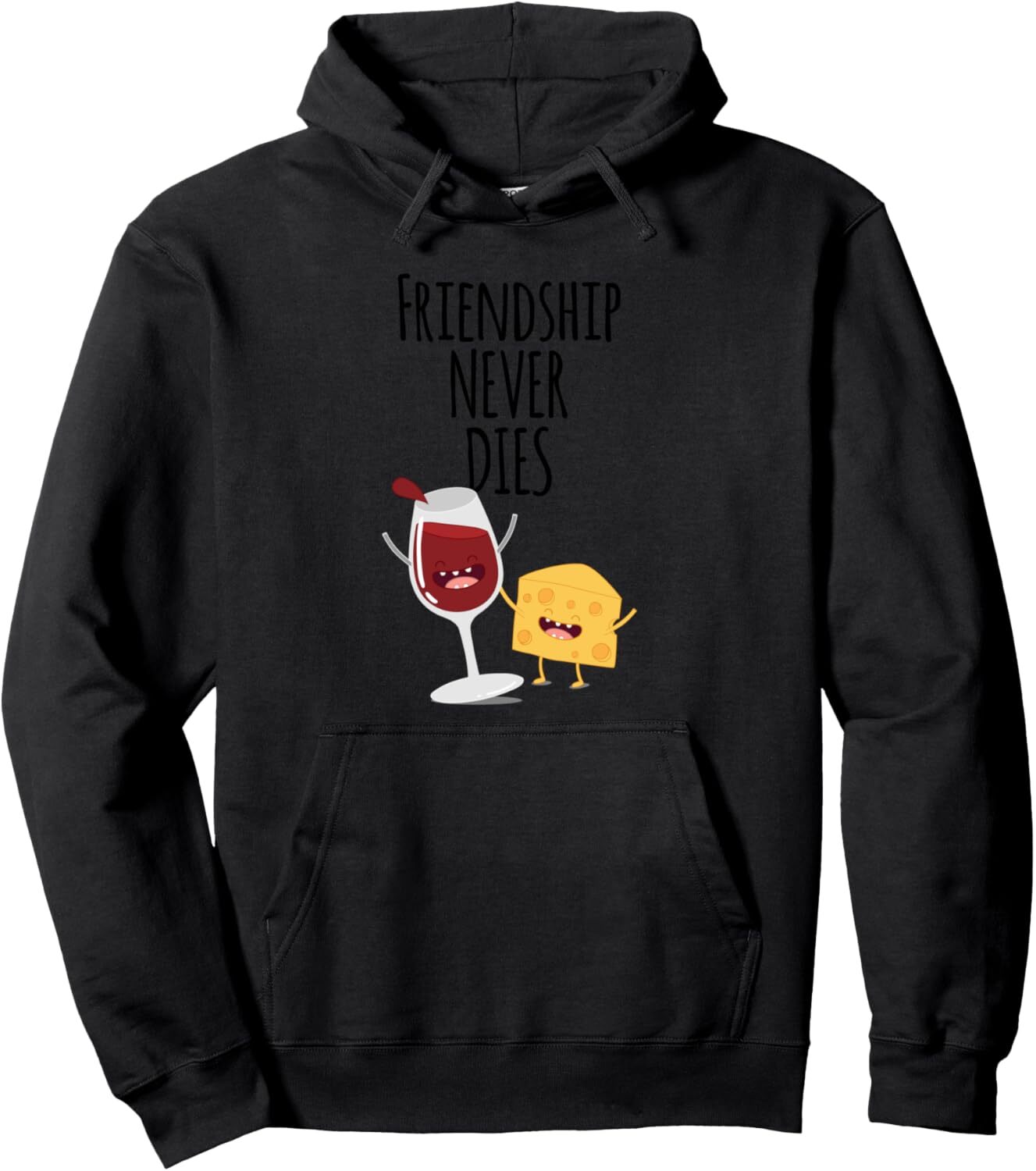 Hoodie for Mens Womens Cute Friendship BFF Birthday Gift for Friends Pullover Hoodie Graphic Hoodies sweatshirt Pullover Long Sleeve