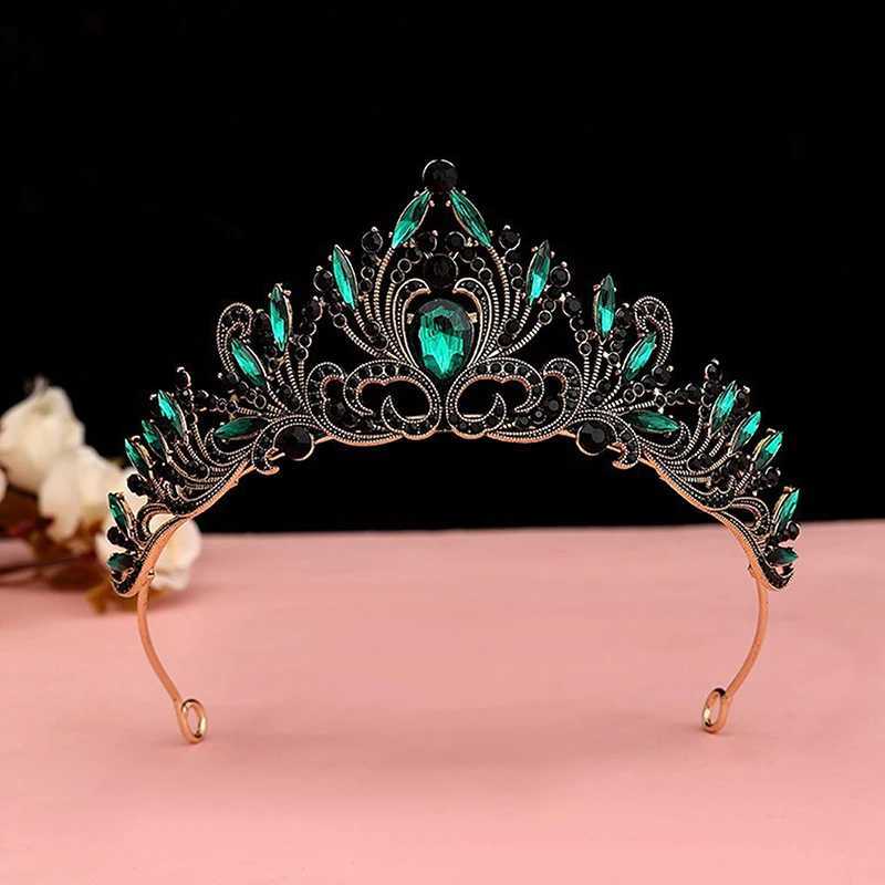 Luxury Elegant Girls Crystal Tiara Crown For Women Party Wedding Prom Princess Rhinestone Bridal Crown Hair Jewelry AccessoriesX240913