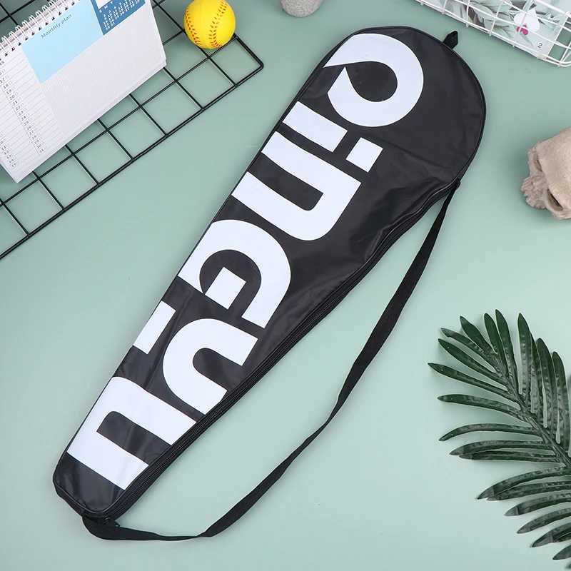 Badminton Rackets Bag Racquet Pouch One-shoulder Large Capacity Sport Supplies Protective Cover Portable Sports Bag Y240912