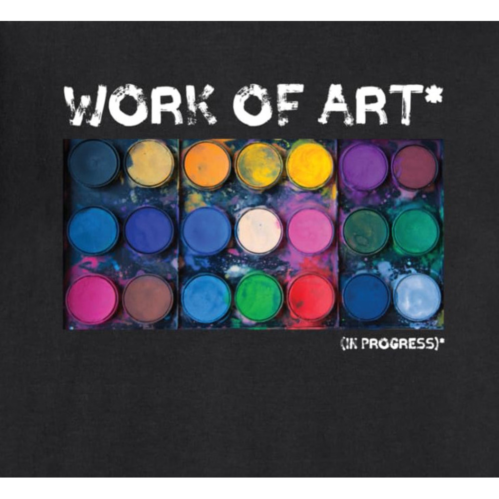 Long Sleeve Shirts for Men sweatshirt Work of Art in Progress Perfect Artist Gift Sweatshirt Tee Streetwear Casual tops clothes