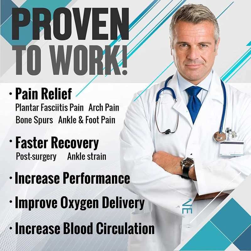 1Pair Compression Ankle Brace For Plantar Fasciitis Ankle Support Anklet For Feet Elastic Yoga Dance Exercise Tendonitis Relief Y240913