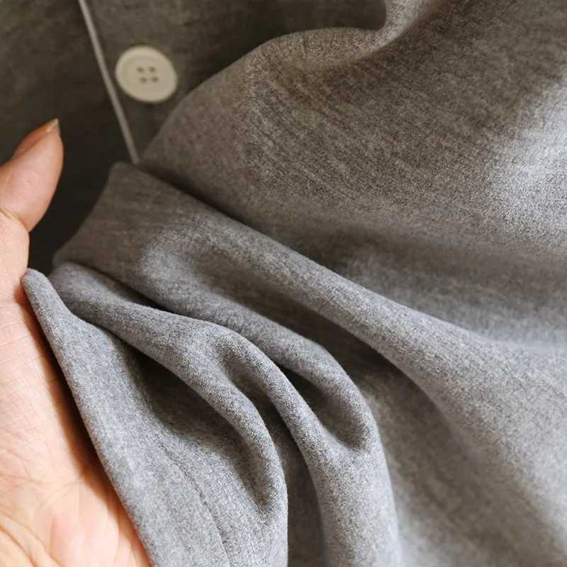 2024 Winter Men Pajamas Japanese style Sleepwear 2 Piece Set Nightwear Simple Solid color thick pajamas Suit Pijama Loungewear Y240913