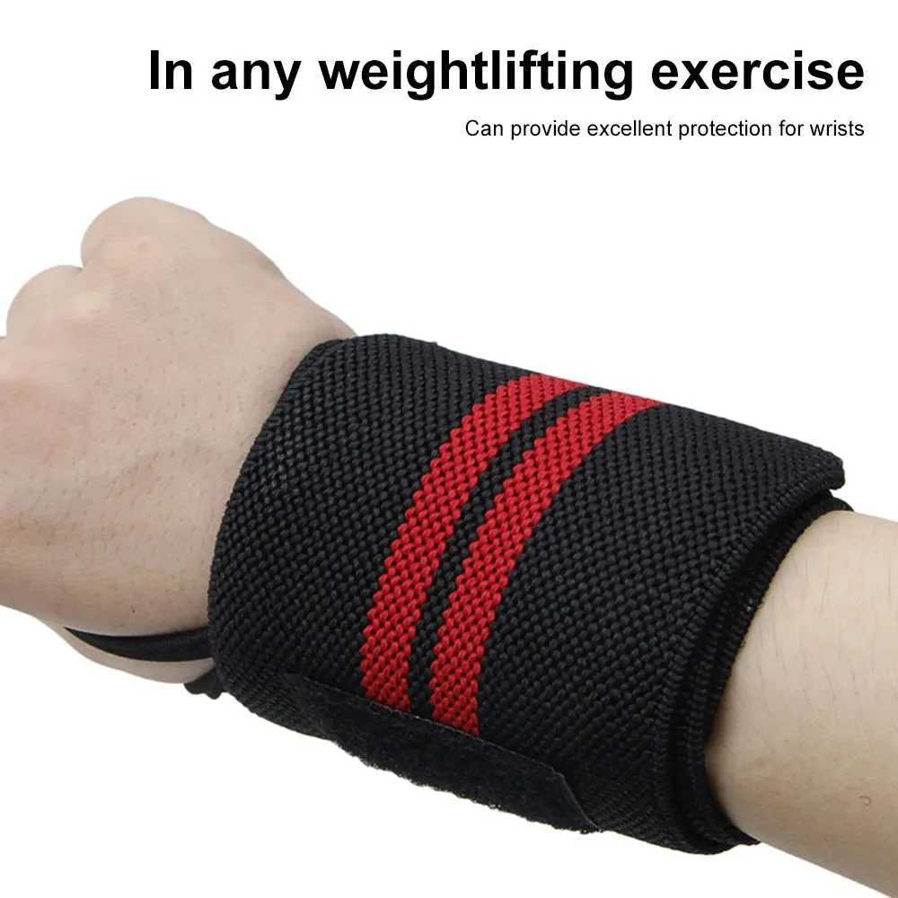 Wrist Support 1PC Sports Wrist Guard Weightlifting Bandage Wristband Support Outdoor Fitness Body Building Wrist Wrap Bandage Hand Support z240913