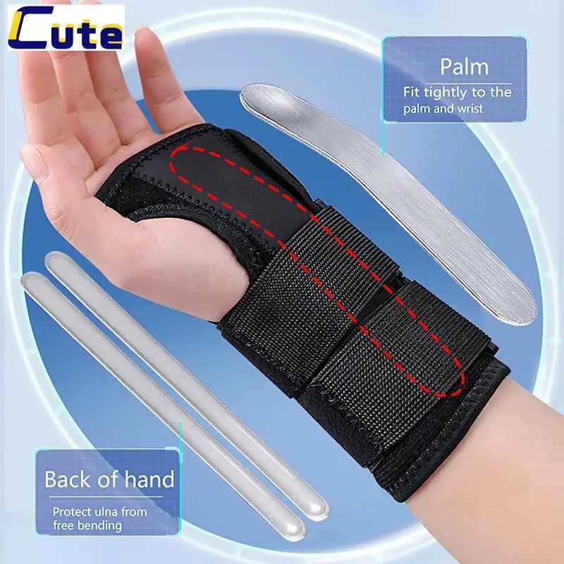 Wrist Support 1PCS Wrist Brace for Carpal Tunnel Relief Night Support Hand Brace with 3 Stays Adjustable Wrist Support Splint z240913