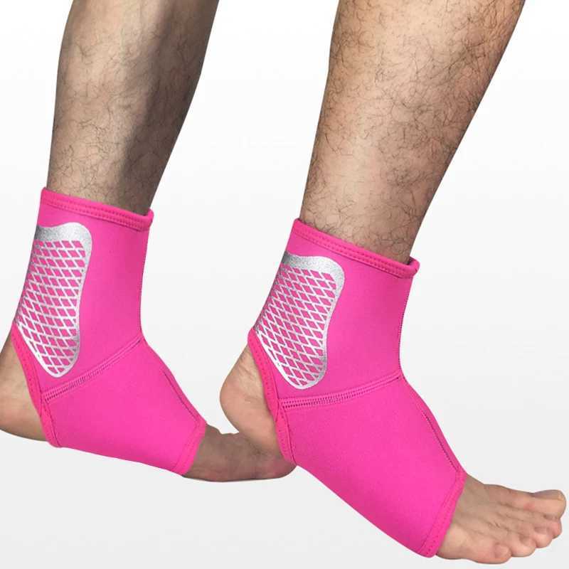 1 pc Ankle Support Brace Elastic Protection Foot Bandage Sprain Prevention Sport Fitness Cycling Basketball Guard Band Y240913