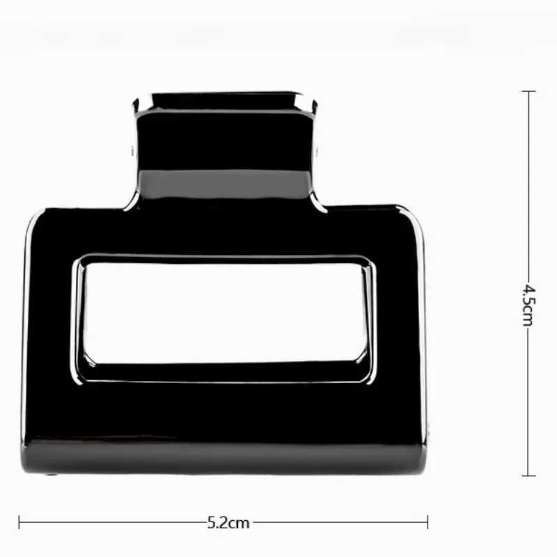 Korea Fashion Women Hair Claws Crab Clamps Charm Solid Small Size Hair Clips Crab Chic Headdress Lady Hair Styling Tool HeadwearX240912