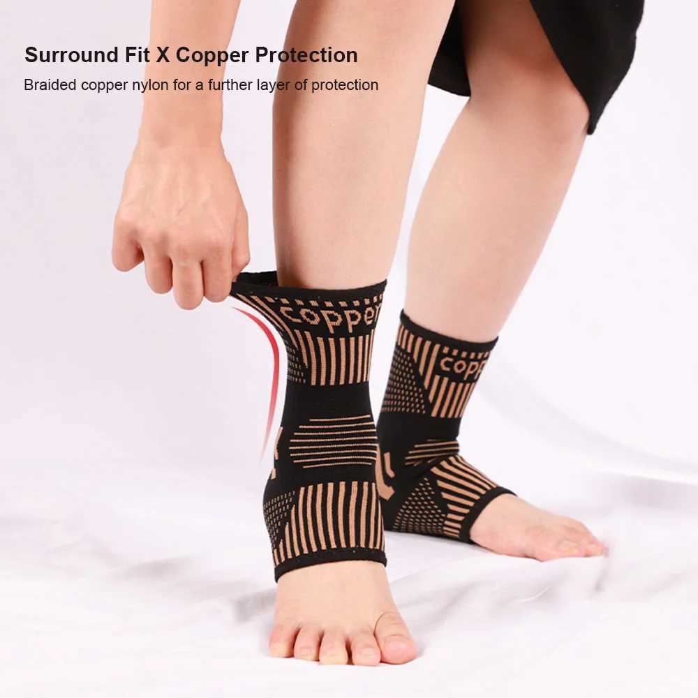 Universal Ankle Support Protection Socks Sports Running Ankle Guard Elastic Ankle Brace Foot Bandage Fitness Brace Support Y240913