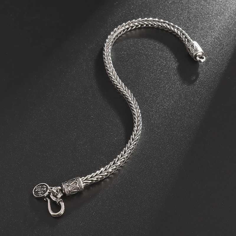 Retro Punk Keel Chain Metal Bracelet for Men Women Fashion Personality Cool Motorcycle Rock Rider Jewelry GiftX240913