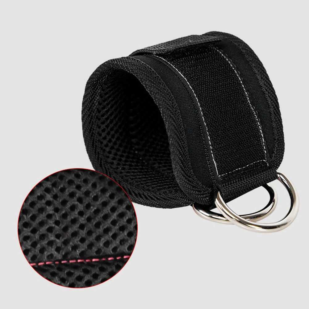 Cable Ankle Straps for Cable Machines Leg Strength D-Ring Foot Support Cuffs Ankle Protector Cuffs for Gym Workouts Y240913