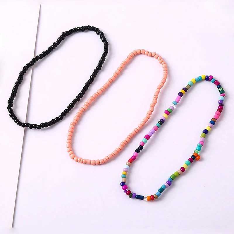 17 pieces/set elastic beads bracelet Bohemian stackable bracelet beach bracelet accessories W240913