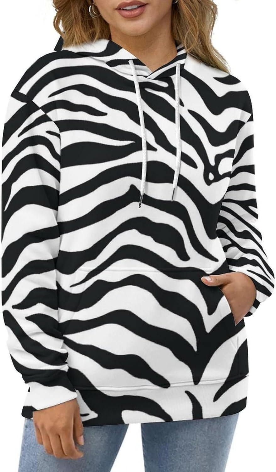 Hoodie for Mens Womens Animal Print Lightweight Pullover Hoodie Sweatshirt for Mens and Womens Daily Outdoor Sports Graphic Hoodies sweatshirt