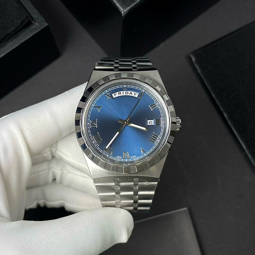 Royal M28603-0007 AAA+ 3A+ Quality 41mm Mens Watches Automatic 2813 OR Miyota 8215 Movement Stainless Steel Case Sapphire Crystal With Gift Box Watch 01A