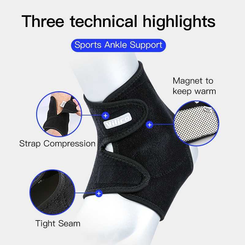 1PCS Compression Ankle Braces Support Strong Ankle Sports Protection Stabilize Ligaments-Eases Swelling Sprained Adjustable Y240913
