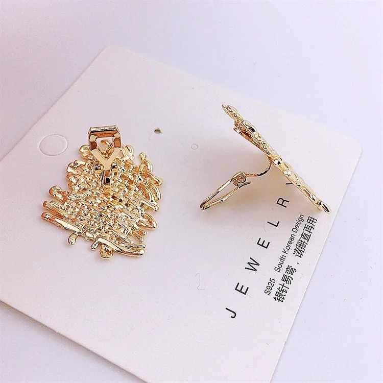 Fashion Korean Personality Clip on Earrings Without Piercing Earrings for women JewelryX240913