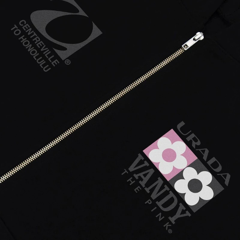 Y2K Harajuku Zipper Hoodie Fashionable Aesthetic Pattern Printed Sweatshirt Mens Retro Street Casual Oversized Top 240904