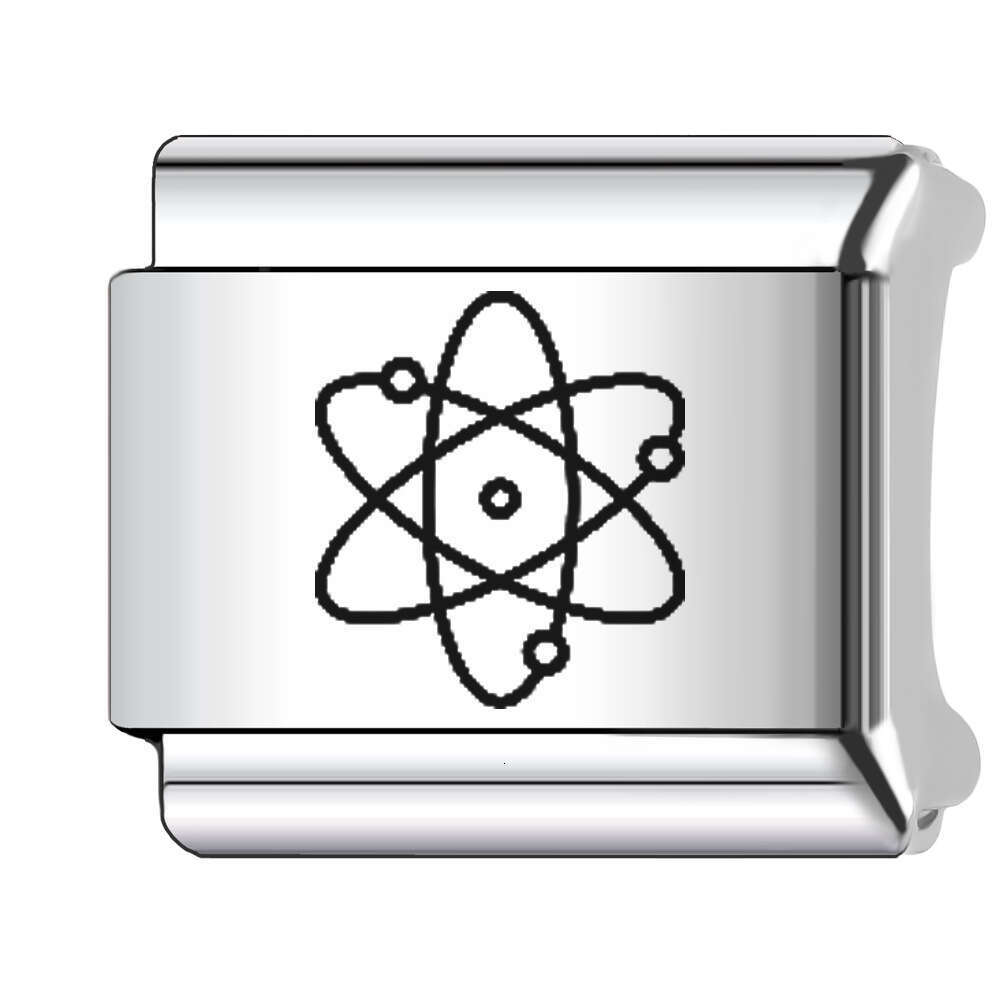 2024 New Women's Gift Cute Bead Italian Charms Links Beads Fit 9Mm Stainless Steel Italian charm Bracelet Making For Women gift Jewelry