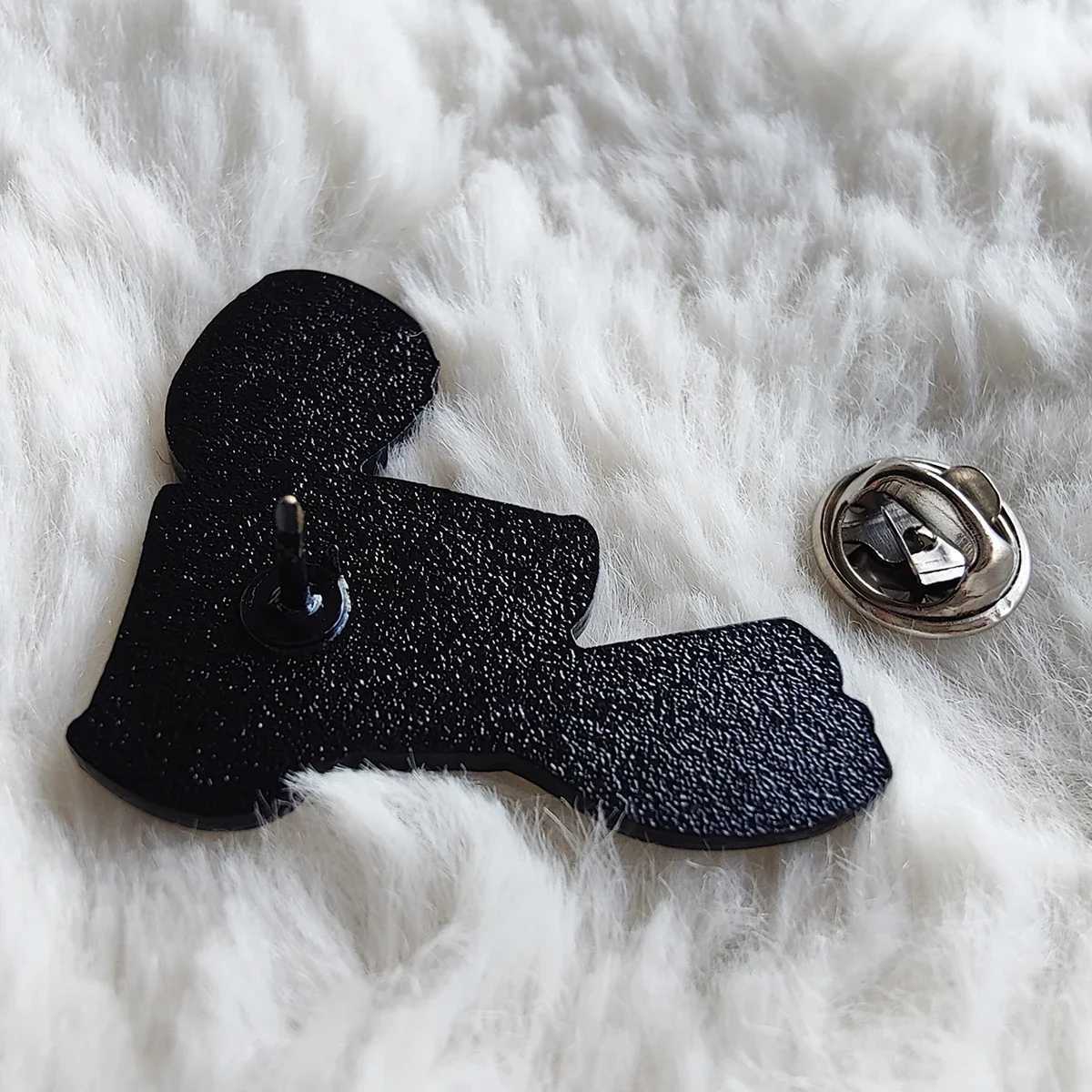 Fashion Band Rock Korn Brooches Badges Metal Enamel Lapel Pins Brooches Jewelry AccessoriesX240914