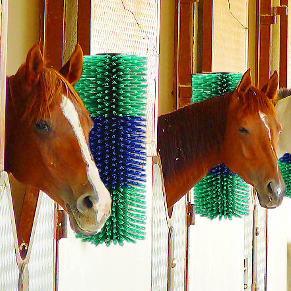 Livestock Scratch Brush Cattle Scratching Brush Livestock Grooming Relieving Horse Brush Farm Animal Massage Cleaning Tool
