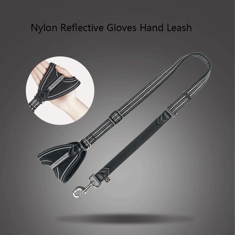 Reflective Retractable Dog Leash, Nylon Adjustable Sleeve Grip Pet Leash, Pet Accessories for Small and Medium Dogs & Large Dogs