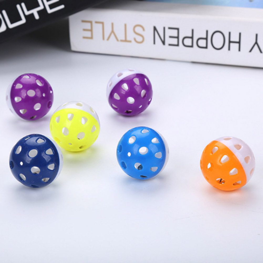 4cm 1PCS Toy Cat Hollow Bell Ball For Pet Chew Cage Home Fun Toys