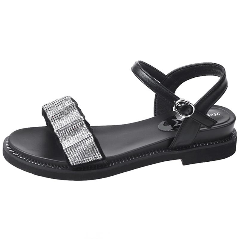 Sandals Roman Fashion Womens Shoes 2022 Clogs Wedge Open Toe Clear Heels Med Suit Female Beige All-Match Gladiator Platfo aec9
