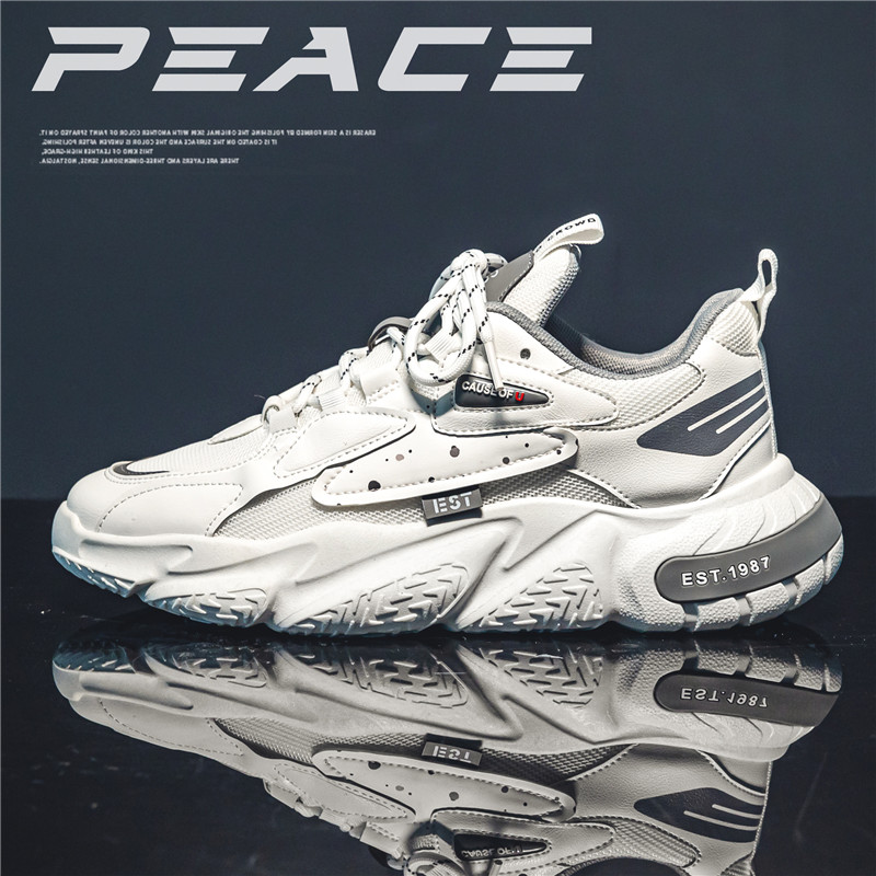 High Quality Running Shoes for Men Fashion Platform Sneakers Street Casual Sneakers Summer Breathable Mesh Male Jogging Shoes