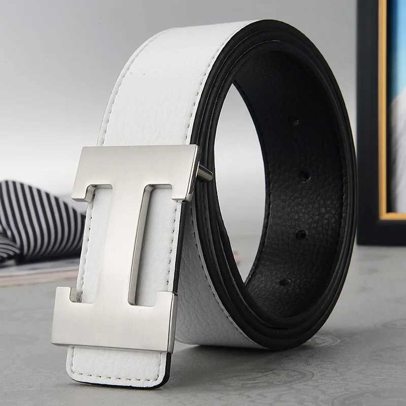 Width 38cm Famous Brand Belt Men Top Quality Genuine Luxury Leather Belts for Men Str Metal Belt Fashion Womens Belt jeansXJ250916