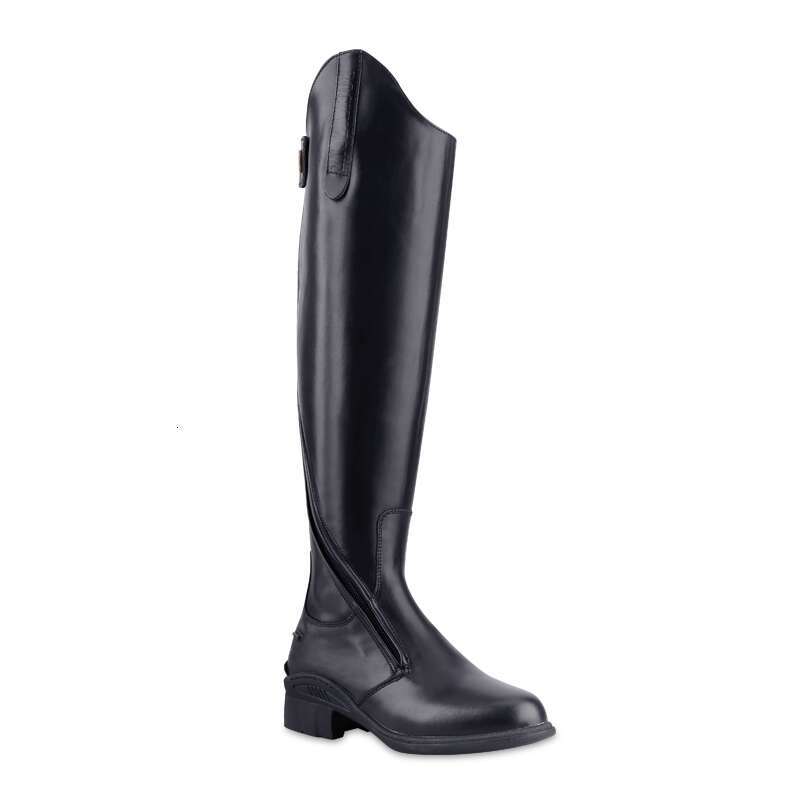 Cavassion Cowhide Leather Long Riding Equestrian Equipment Rider Schoog Unisex Size 35 Professional Boots