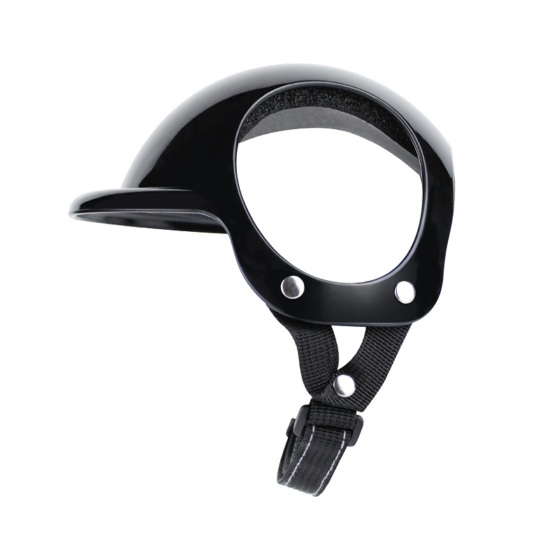 New Pets Headdress Black Pet Apparel & Accessories Headdre Dog Safety Helmet