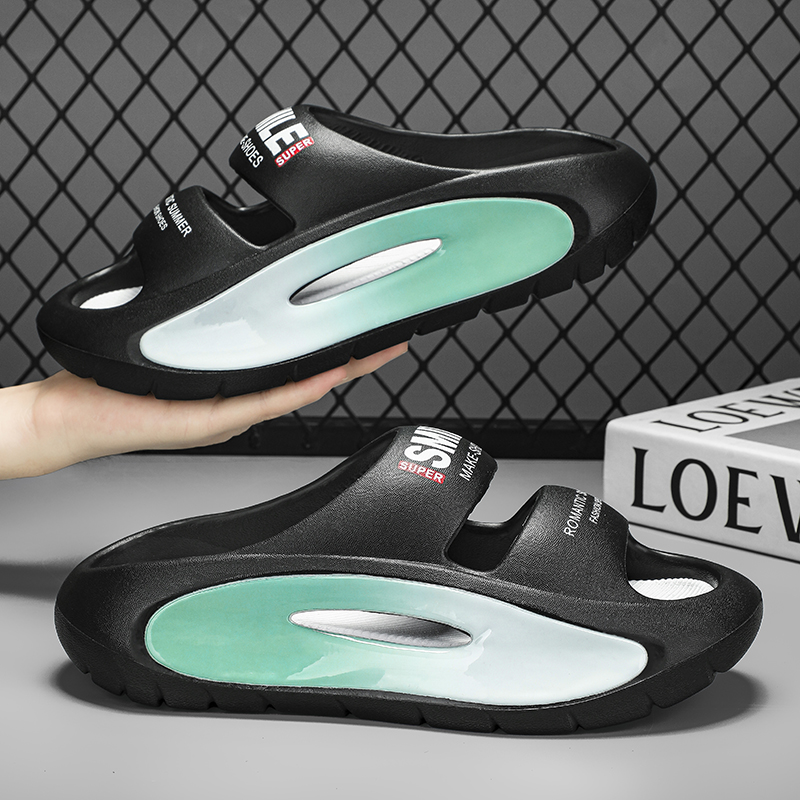 Fashion Men Women Slippers Indoor Outdoor Sandals Beach Soft Thick Sole Slides Casual Shoes New Mens Flip-flops Home Slippers