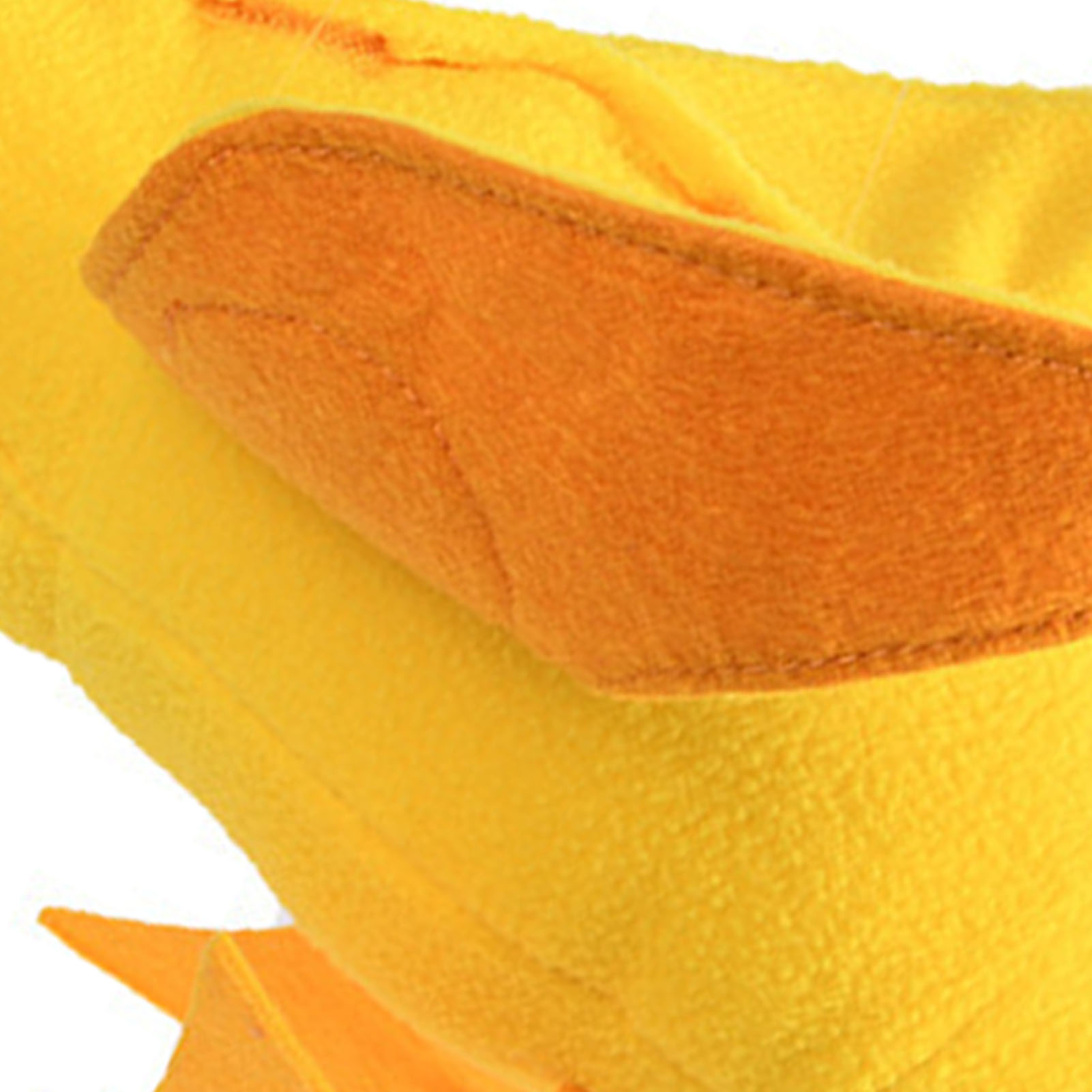 Dog Squeaky Toy Teeth Cleaning Interactive Cute Duck Shape Plush Puppy Chew Toy For Pet