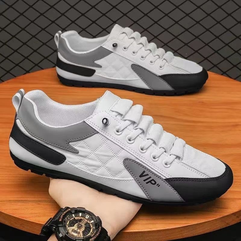 Casual New Summer Thin Section Baotou Half Slippers Fashion Wild Flat-bottomed Bean Shoes Men Sneakers 863e