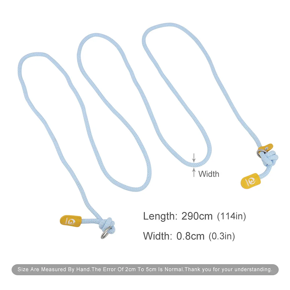 Dog Slip Lead Dog Leash,No-Pull Slip Leash and Collar,Heavy Duty&Durable,Training Walking Control Lead Pet Leash for All Breeds