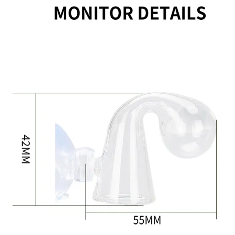 Aquarium CO2 Indicator Solution Monitor Plants Grass CO2 System Concentration Fish Tank Glass Liquid Tester Fluid Drop Checker