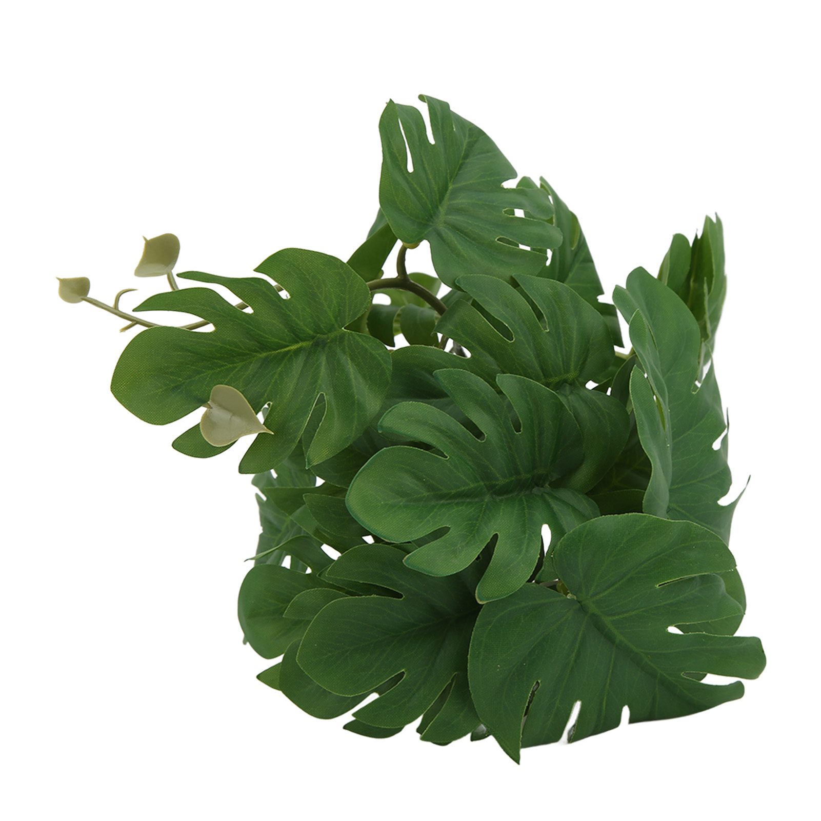 Plastic Turtle Leaf Rattan Simulation Reptile Terrarium Plant For Bearded Dragon Lizard Gecko Snake Habitat Decoration