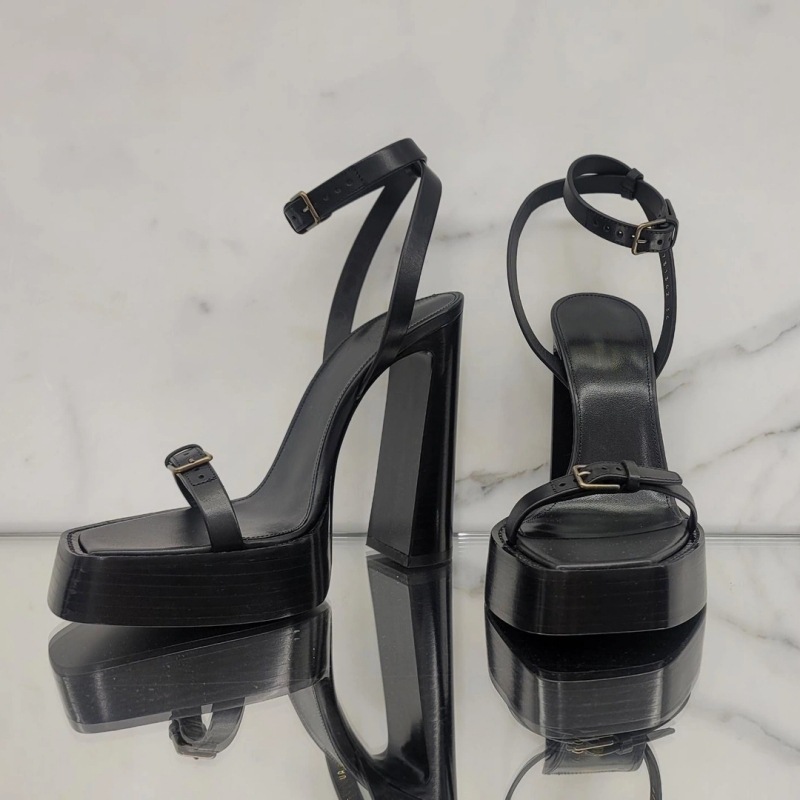 Fish Mouth Braid Women Sandals Woman Summer 2024 Female High Heels Dance Shoes Platform Sandal Designer Shoe Women High Quality