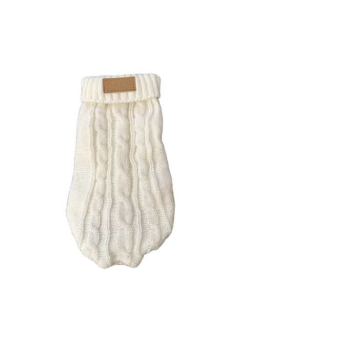 2025 new Pet Winter Cotton Shoes Scarf Hat Sweater Plush Toy Designer Puppy Dog Christmas Clothes