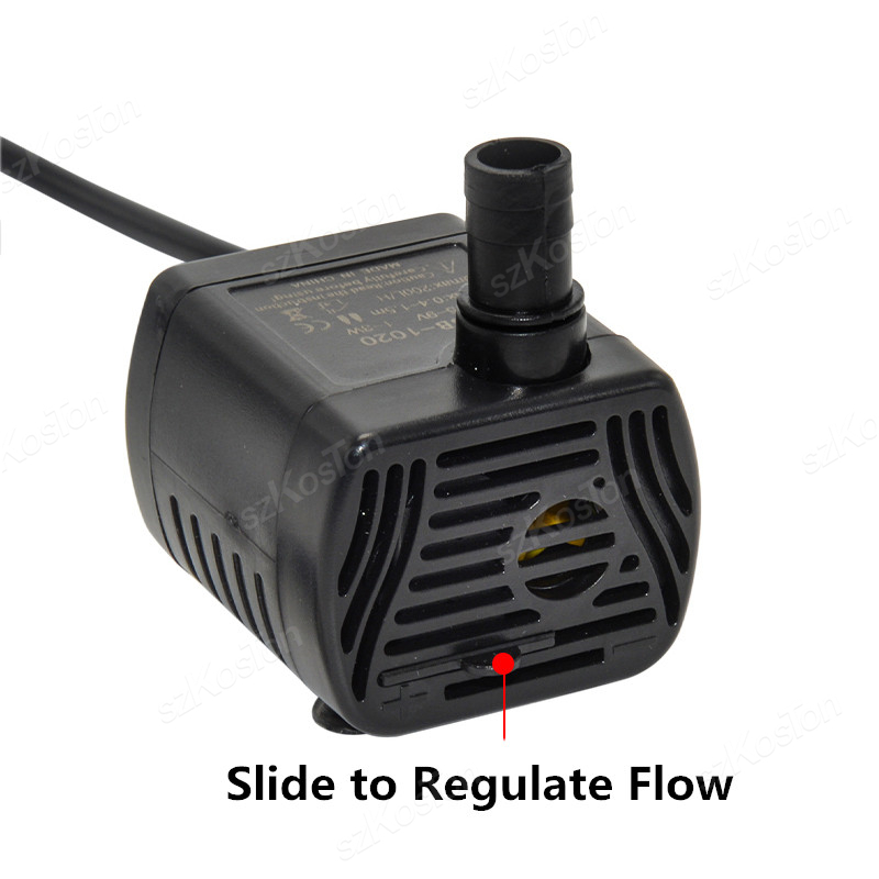 5V USB Fish Tank Submersible Water Pump Mini Pump Low Noise Brushless Motor Pump Aquarium Accessories Home Pet Supplies